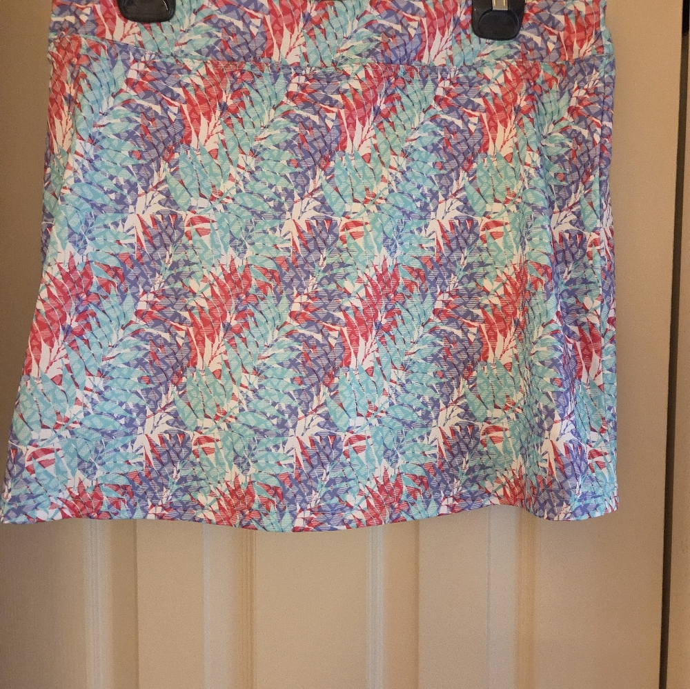 Colorful Patterned Skort